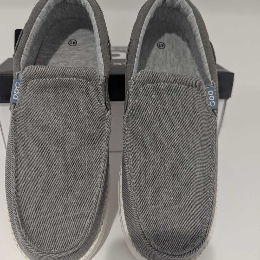 Gray Slip-On Shoes